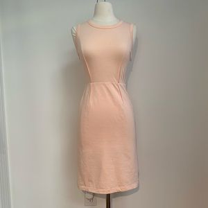 Prada sweet peach cotton dress